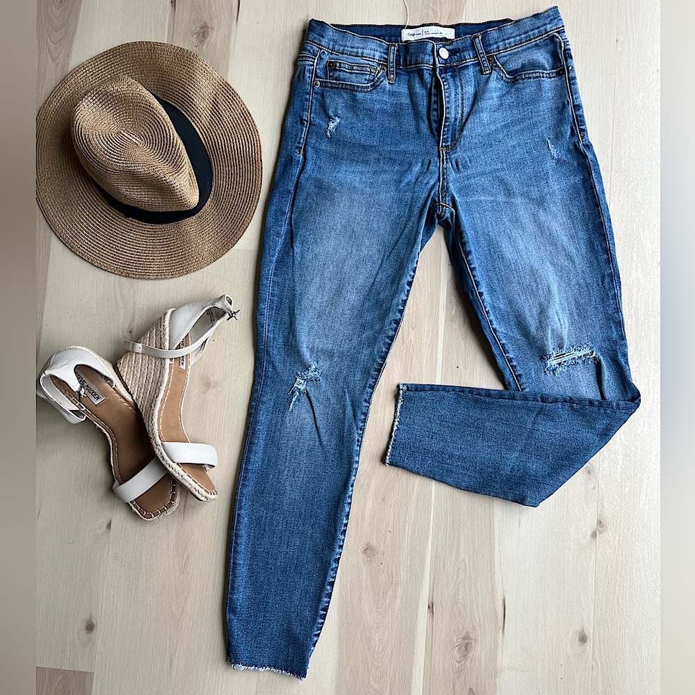 GAP 1969 True Skinny Ankle denim jeans
